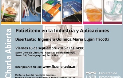 Charla sobre las aplicaciones del Polietileno